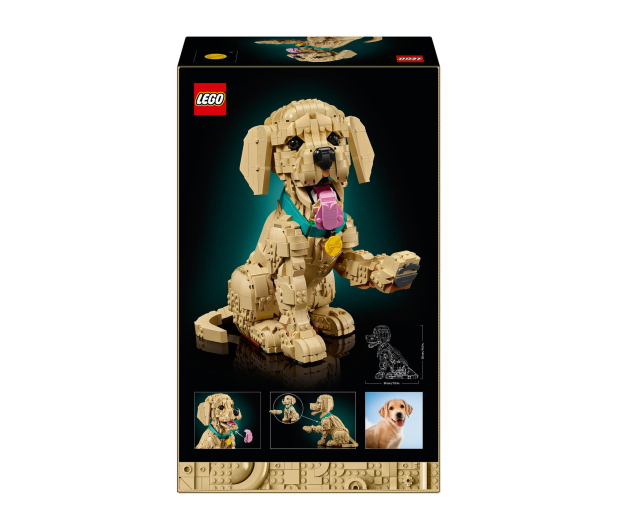 LEGO ICONS 11384 Szczeniak golden retriever - 1488997 - zdjęcie 10